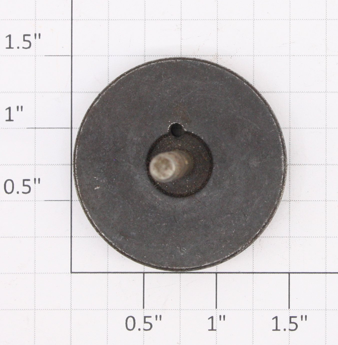 Lionel 736-7 Black End Wheel with Axle