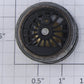 American Flyer 44022-554 #4-40 Driver Wheelset / Flanged with Gear and Tires
