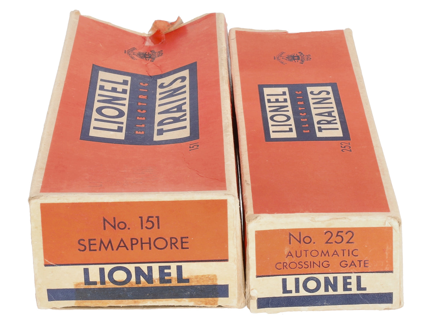 Lionel Vintage O Assorted Operating Track Accessories: 151, 155, & 252 [3] VG