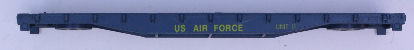 American Flyer 24574X S Gauge "US Air Force" Blue Plastic Flat Car Frame