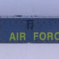 American Flyer 24574X S Gauge "US Air Force" Blue Plastic Flat Car Frame
