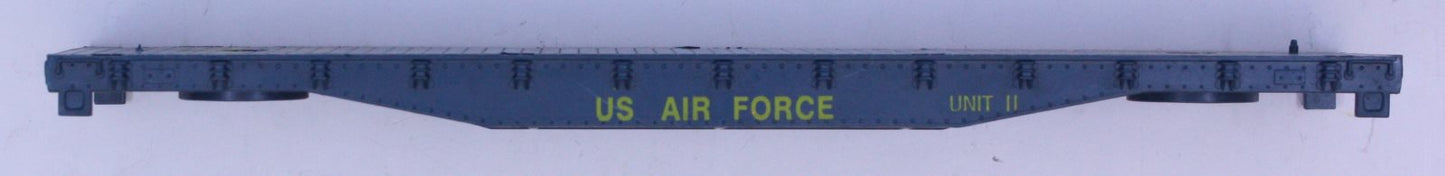 American Flyer 24574X S Gauge "US Air Force" Blue Plastic Flat Car Frame