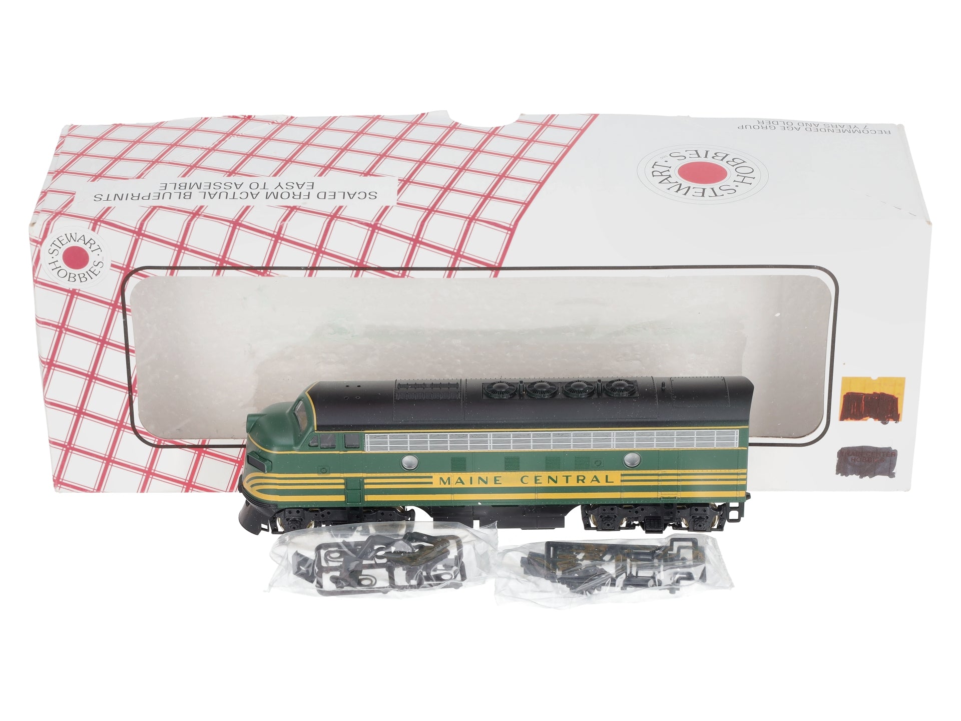 Stewart 5512 HO Maine Central EMD F3 Phase IV A Powered Diesel Locomotive