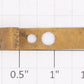 Lionel 50-24 Copper Gang Car Contact Strip