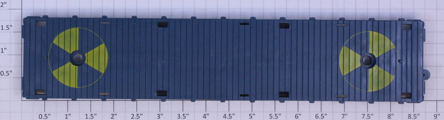 American Flyer 24574-1 S Gauge "US Air Force" Blue Plastic Flat Car Frame