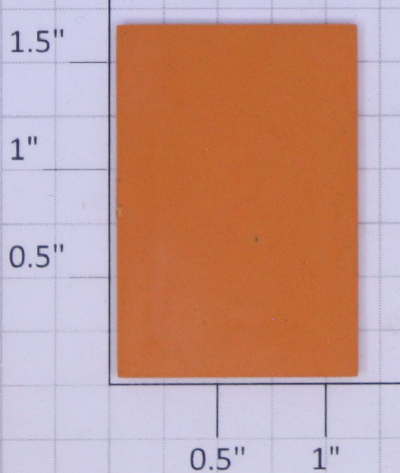 American Flyer DOOR18 Orange Reefer Door with Black Detail