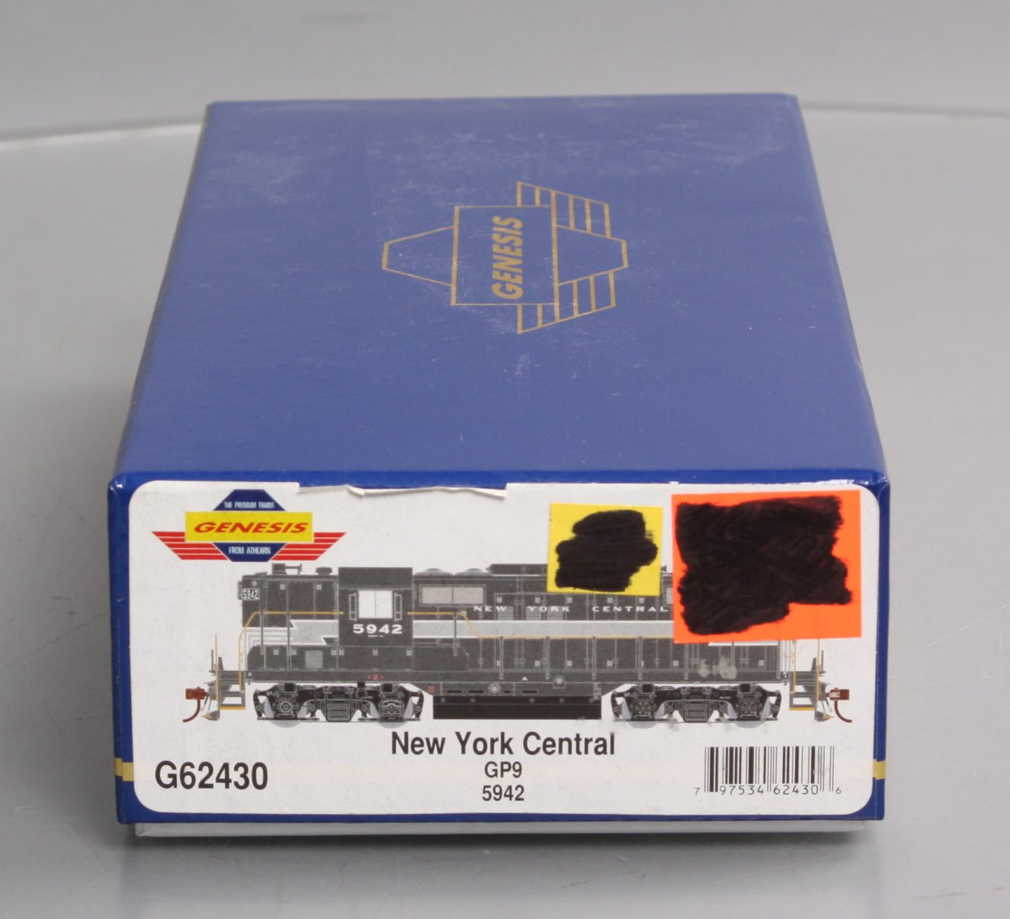 Athearn G62430 HO New York Central GP9 Torpedo Tubes Diesel Locomotive #5942