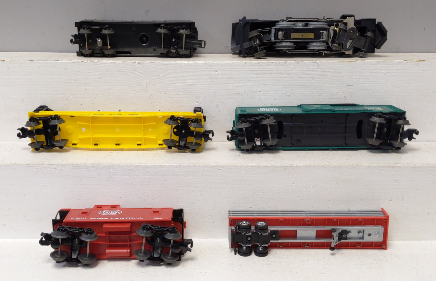 Lionel 6-11735 O New York Central Flyer Steam Freight Train Set EX/Box