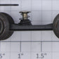 Lionel 2046-22 4-Wheel Front Truck Assembly - J Class