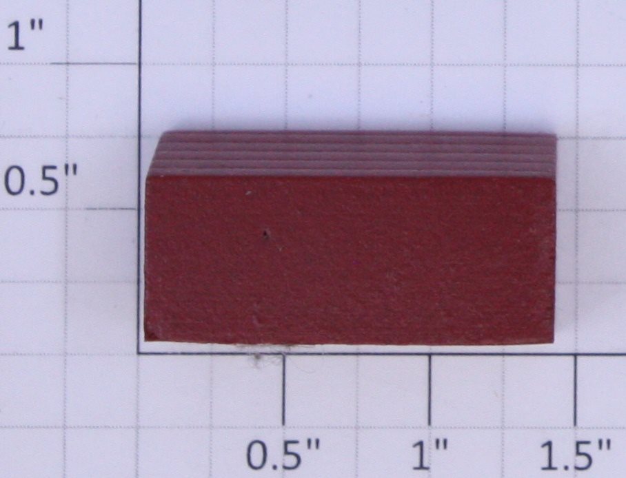 American Flyer PA11571 Red Painted Wooden Tool Box