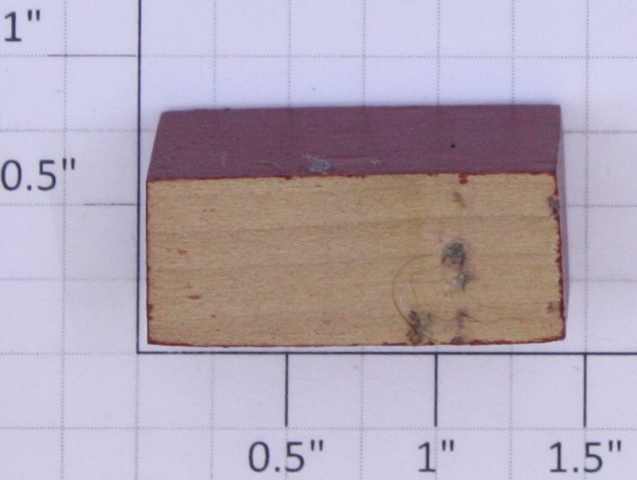 American Flyer PA11571 Red Painted Wooden Tool Box