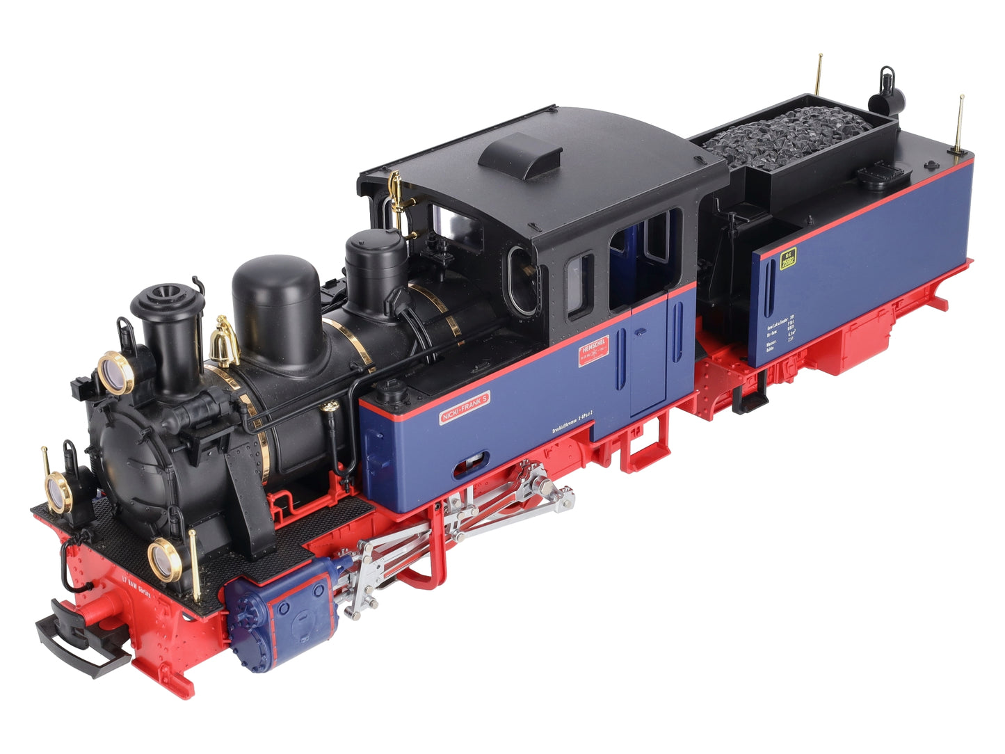 LGB 20261 G Scale Nicki Frank 0-6-0 Steam Loco & Tender LN/Box