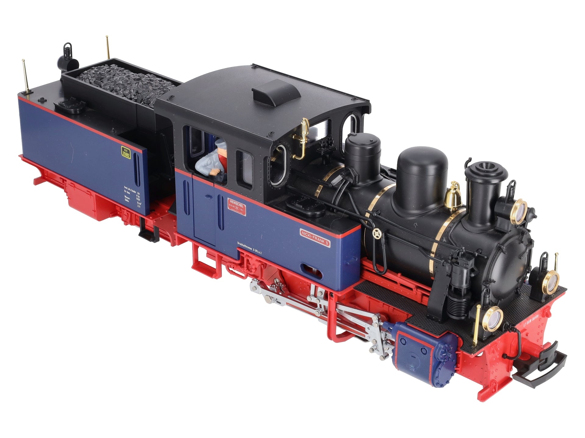 LGB 20261 G Scale Nicki Frank 0-6-0 Steam Loco & Tender LN/Box