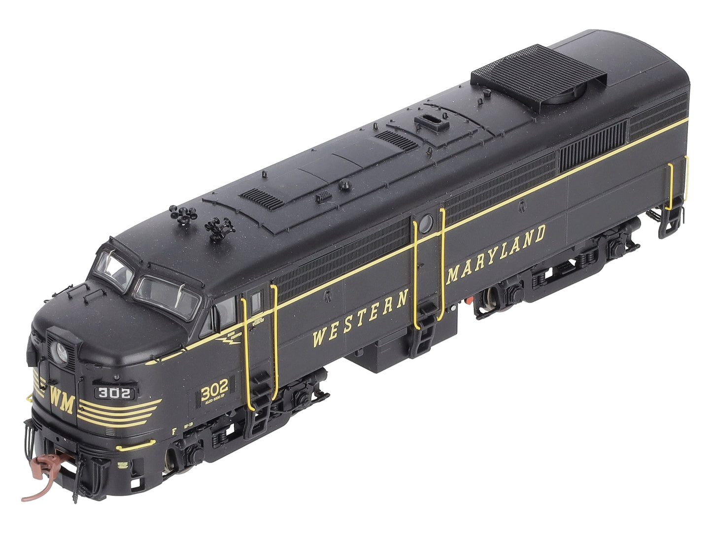 Rapido Trains 21598 HO FA-2 WM Speed Lettering Diesel Locomotive #302 w/Sound
