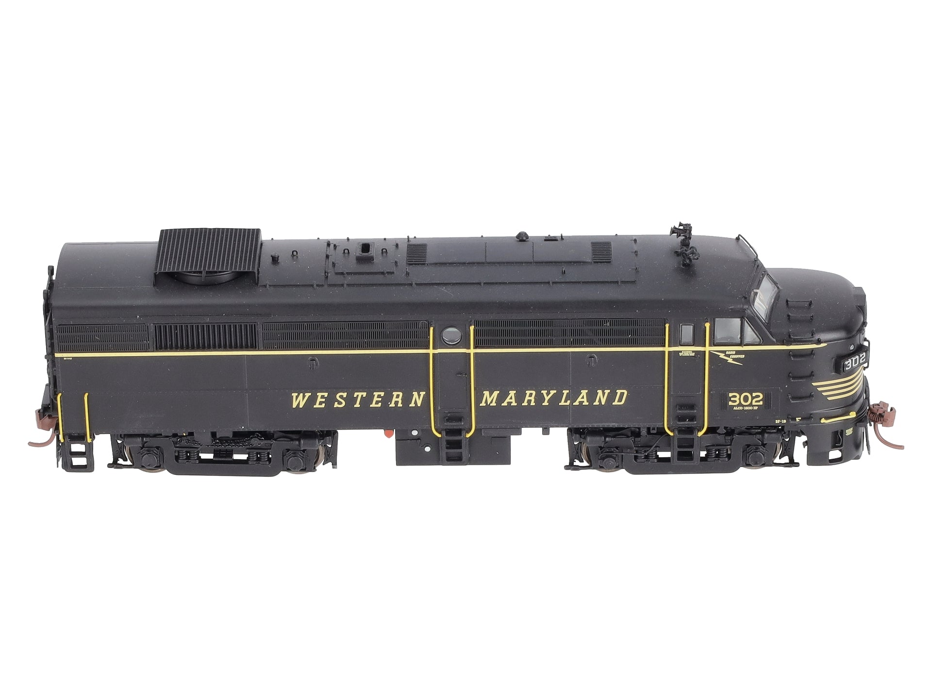 Rapido Trains 21598 HO FA-2 WM Speed Lettering Diesel Locomotive #302 w/Sound