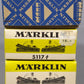 Marklin 5117 HO Scale Left and Right Track Turnouts [6] EX/Box