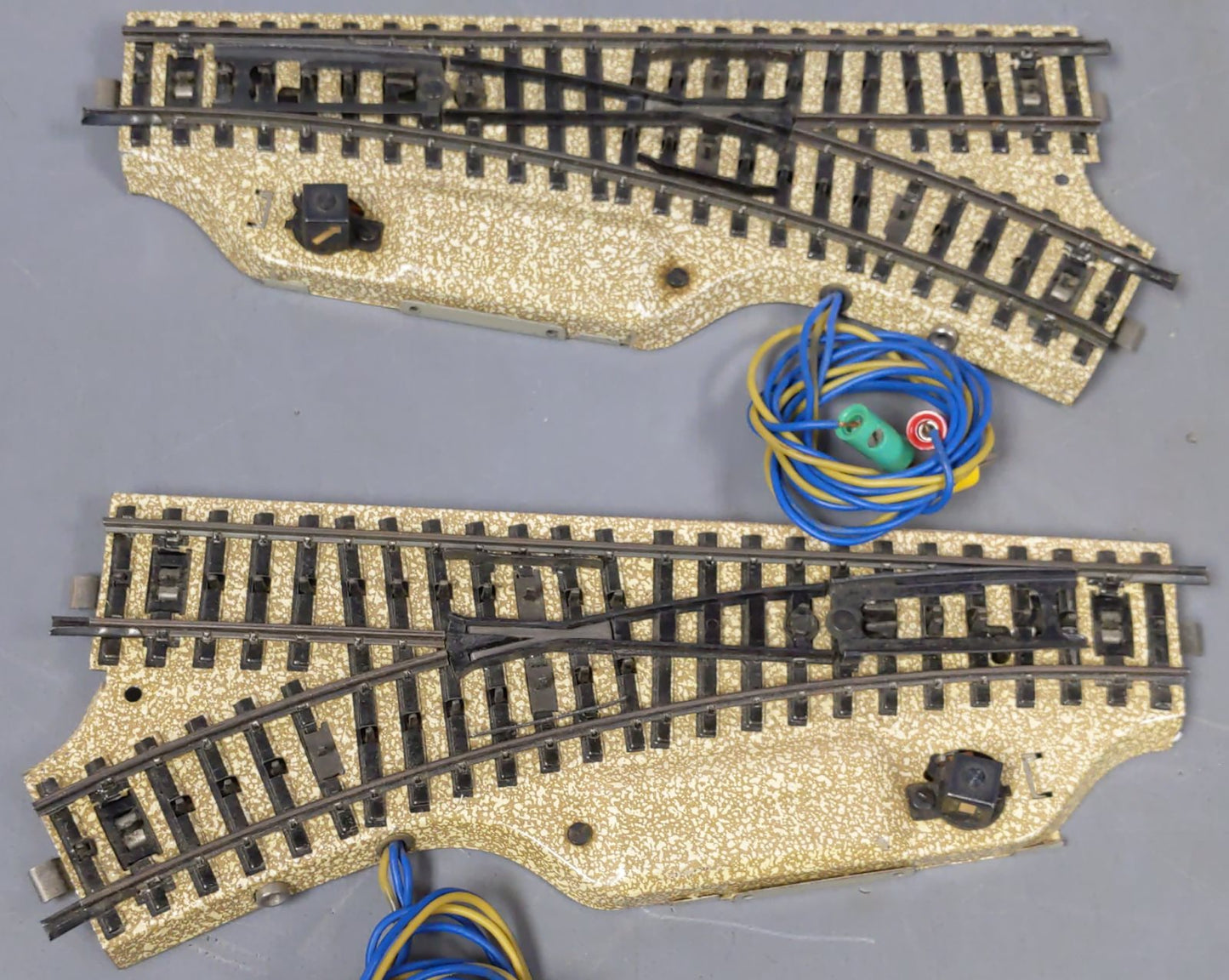 Marklin 5117 HO Scale Left and Right Track Turnouts [6] EX/Box