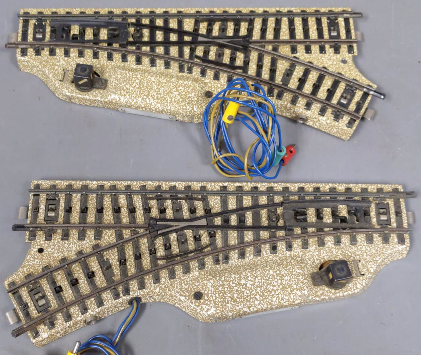 Marklin 5117 HO Scale Left and Right Track Turnouts [6] EX/Box