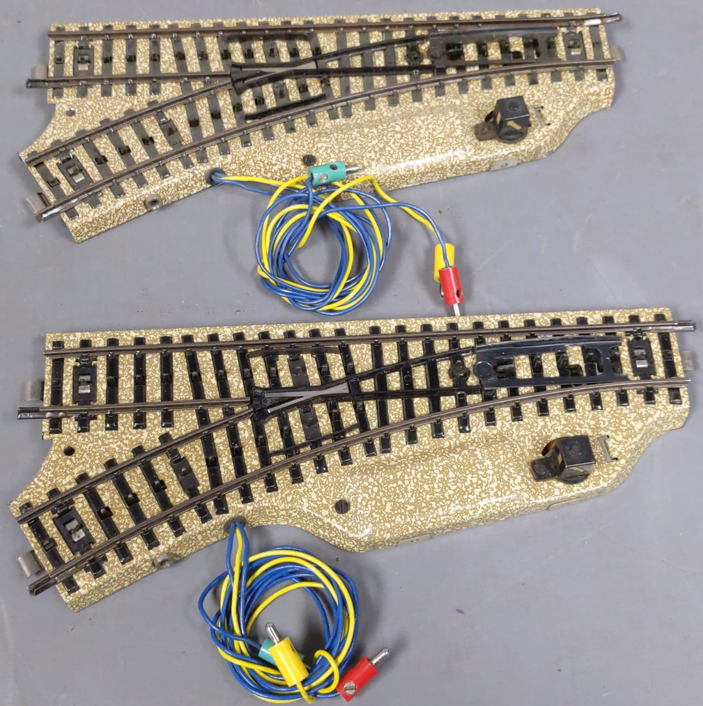 Marklin 5117 HO Scale Left and Right Track Turnouts [6] EX/Box