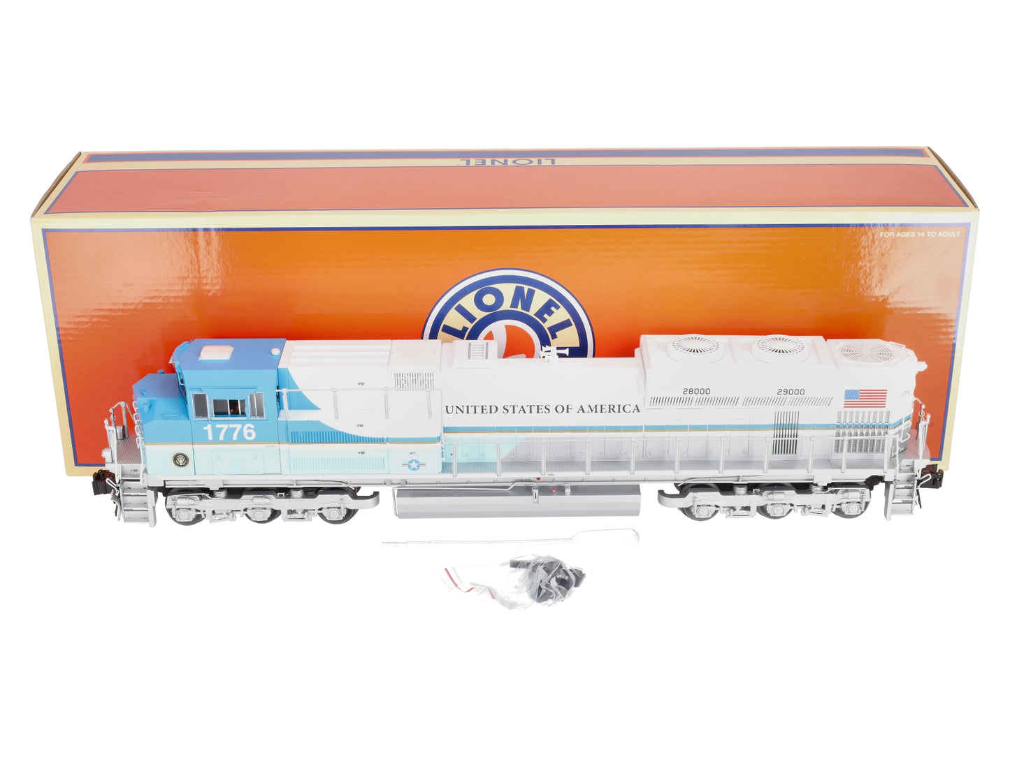 Lionel 2101420 O METCA AF Legacy SD70ACe Air Force One Locomotive #1776 LN/Box
