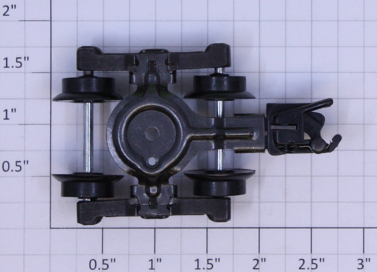 American Flyer 9700-5 Freight Car 4-Wheel Operating Knuckle Coupler Truck