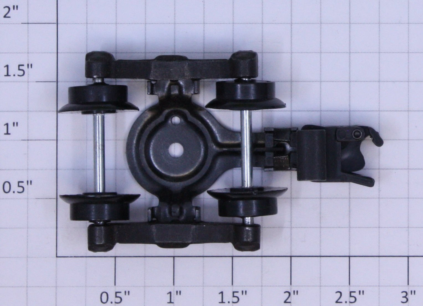 American Flyer 9700-5 Freight Car 4-Wheel Operating Knuckle Coupler Truck