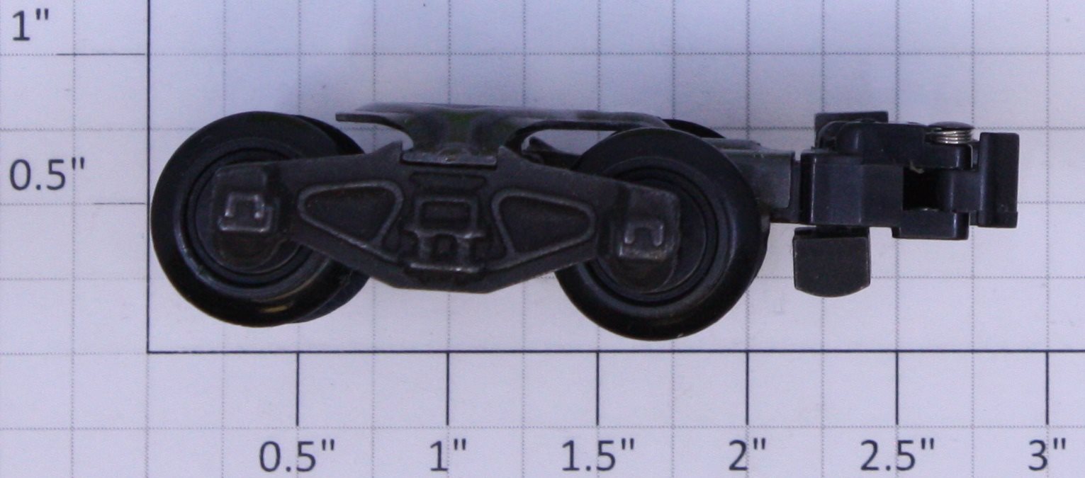 American Flyer 9700-5 Freight Car 4-Wheel Operating Knuckle Coupler Truck