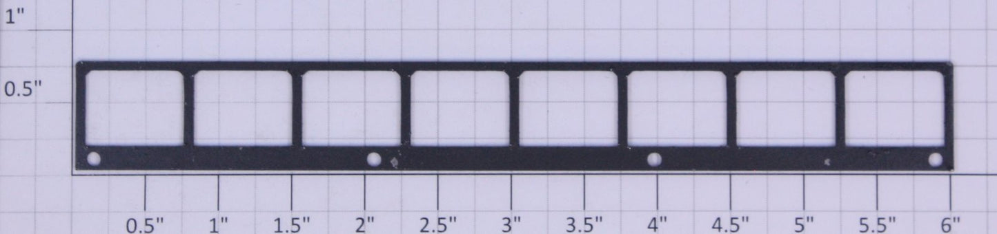 American Flyer GP7-R1 GP7 Black Metal Side Railing