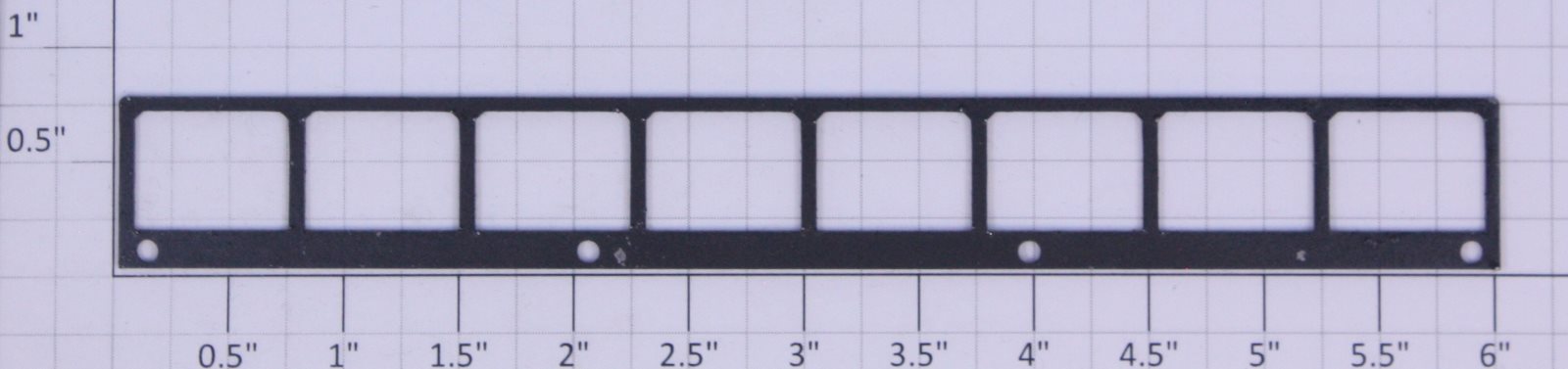 American Flyer GP7-R1 GP7 Black Metal Side Railing