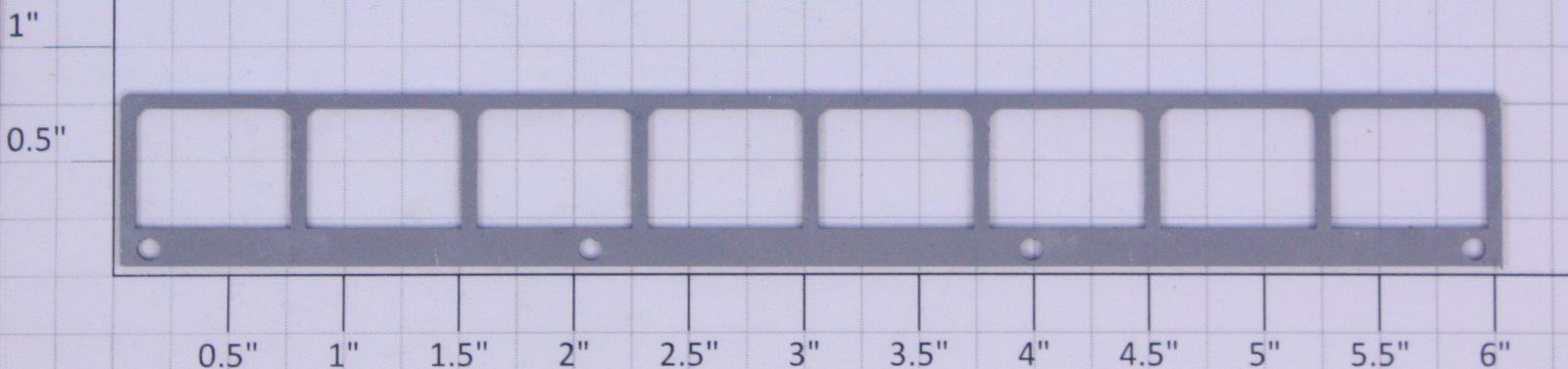 American Flyer GP7-R1 GP-7 Gray Metal Side Railing