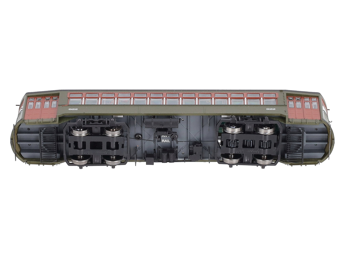 Bowser 12837 HO New Orleans RTA Perley Thomas 2-Truck Streetcar Standard DC #922