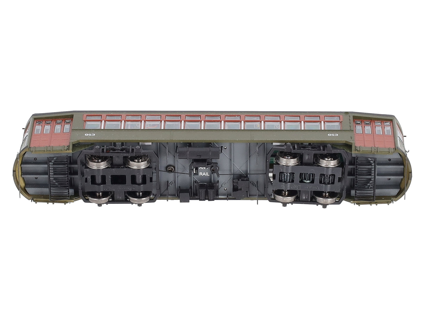 Bowser 12836 HO New Orleans RTA Perley Thomas 2-Truck Streetcar Standard DC #913