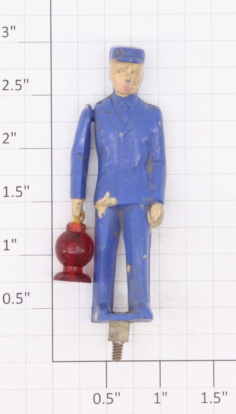 Lionel 145-27 O Gauge Blue Painted Gateman Figure with Lantern