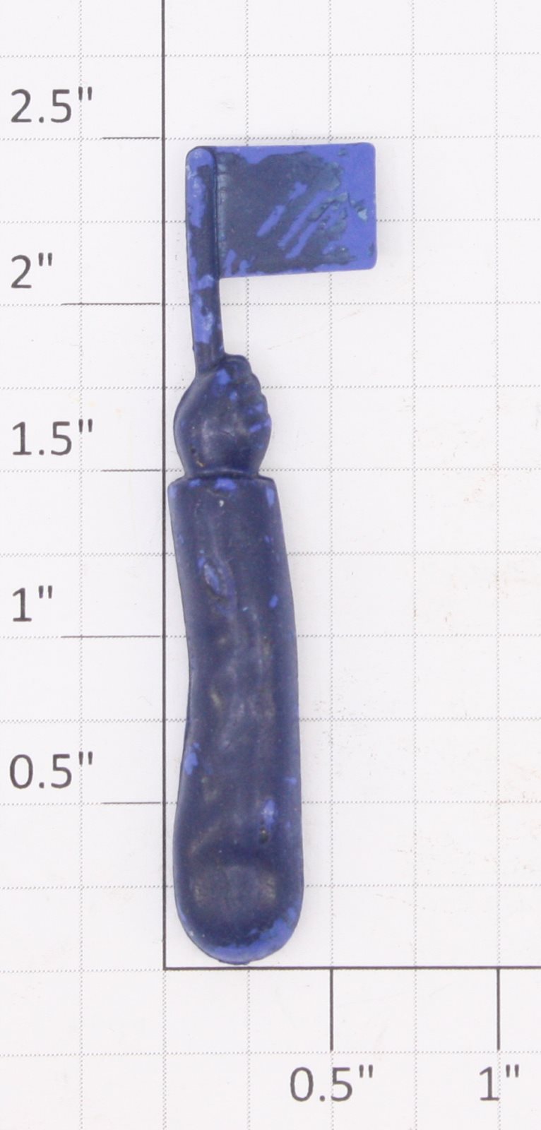 Lionel 1045-23 Blue Flagman Arm Figure without Mounting Rivet