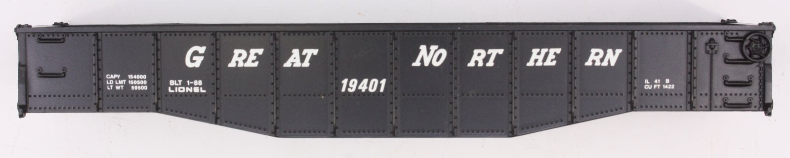 Lionel 19401-3 Great Northern Gondola Body Shell #19401