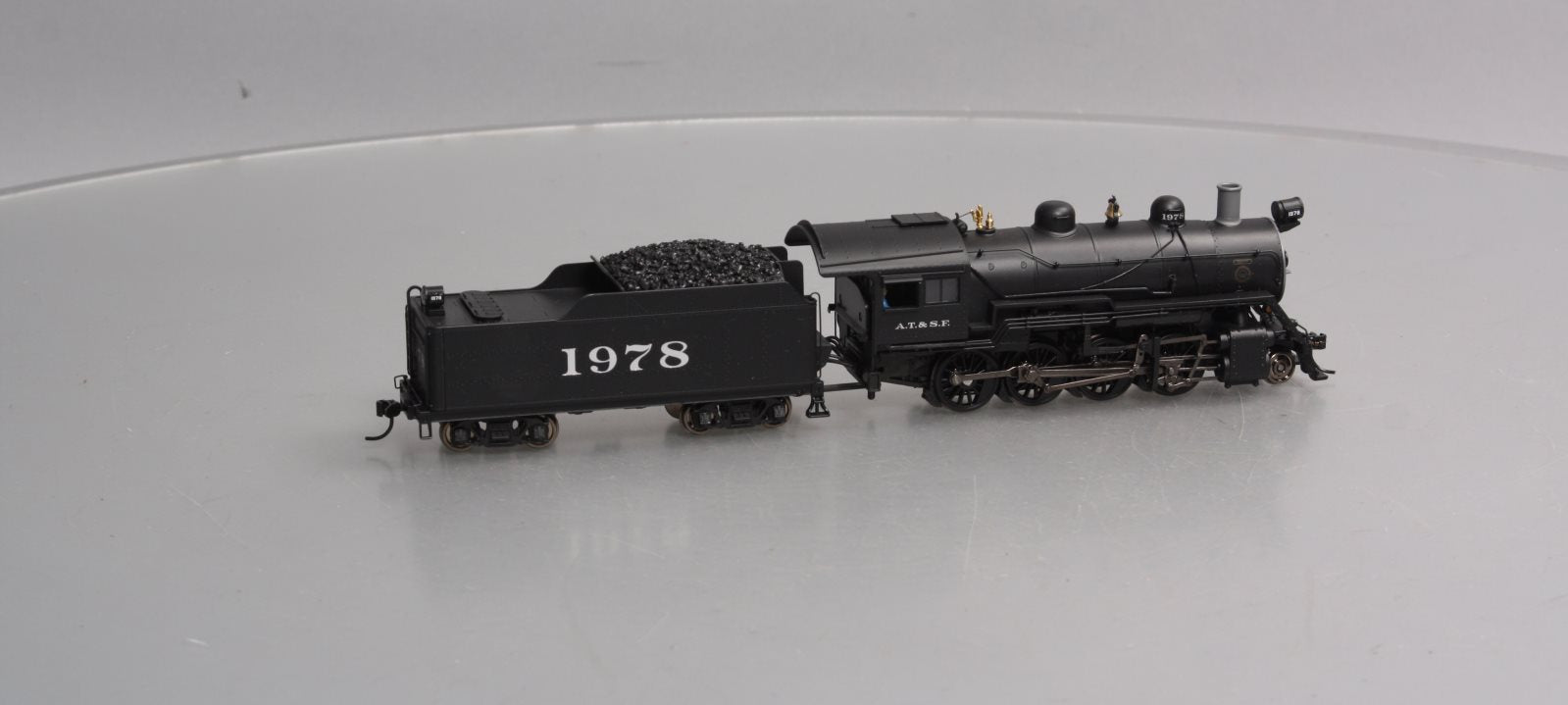 Broadway Limited 7320 HO ATSF 2-8-0 Steam Locomotive Paragon4 Sound/DC/DCC #1978