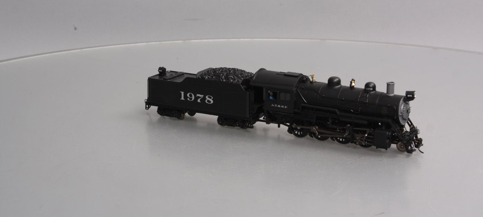 Broadway Limited 7320 HO ATSF 2-8-0 Steam Locomotive Paragon4 Sound/DC/DCC #1978