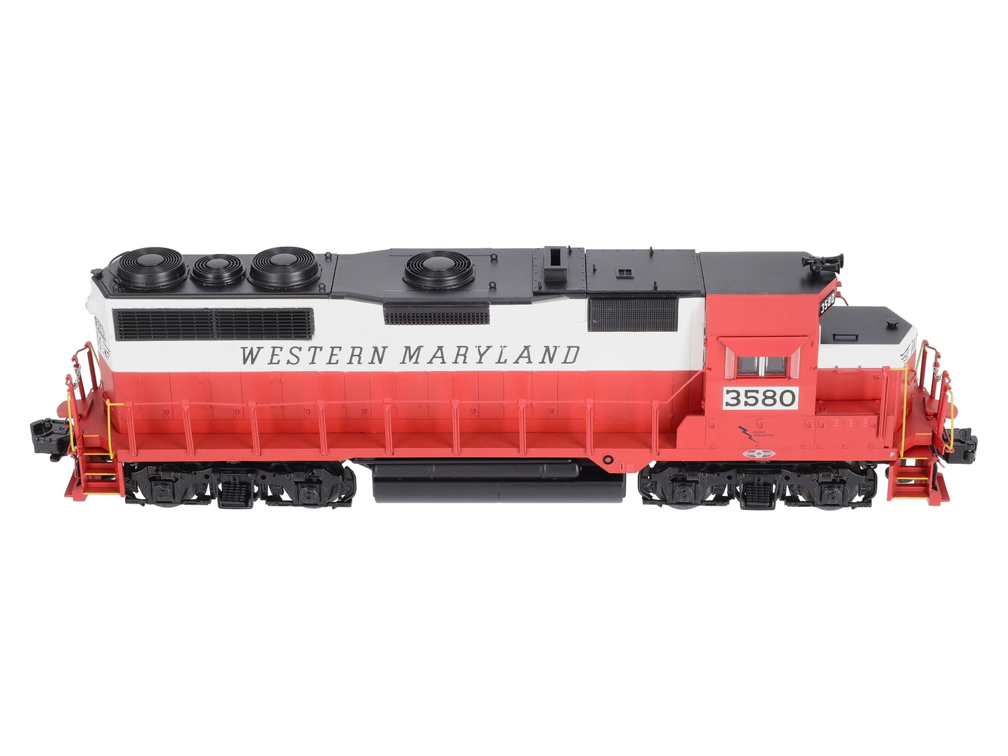 Lionel 6-38995 O Gauge Western Maryland Non-Powered GP35 Diesel Locomotive #3580