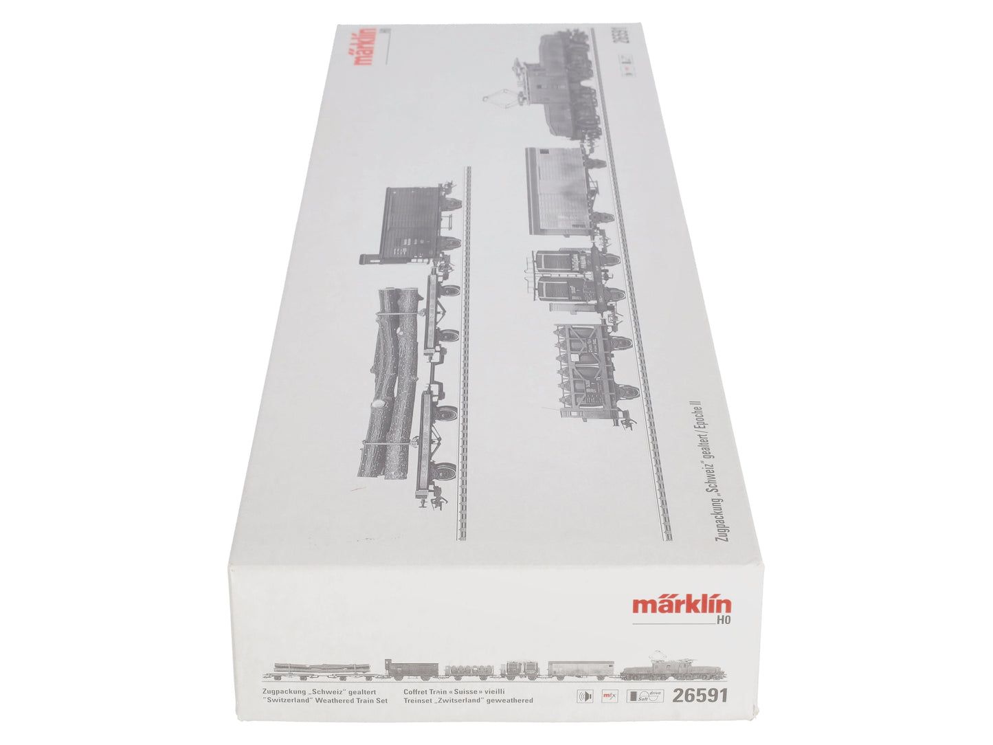 Marklin 26591 Swiss Crocodile SBB/CFF/FFS Era II Set Digital w/Snd