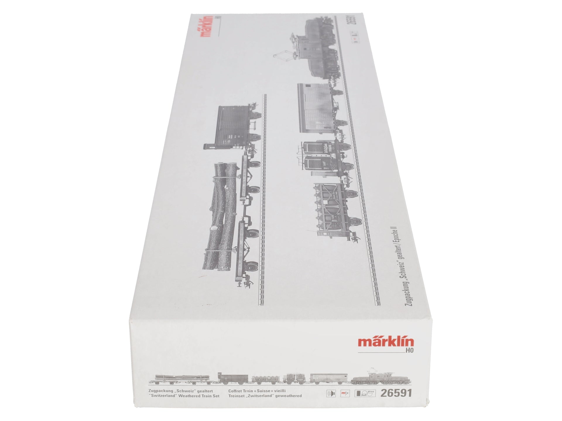Marklin 26591 Swiss Crocodile SBB/CFF/FFS Era II Set Digital w/Snd