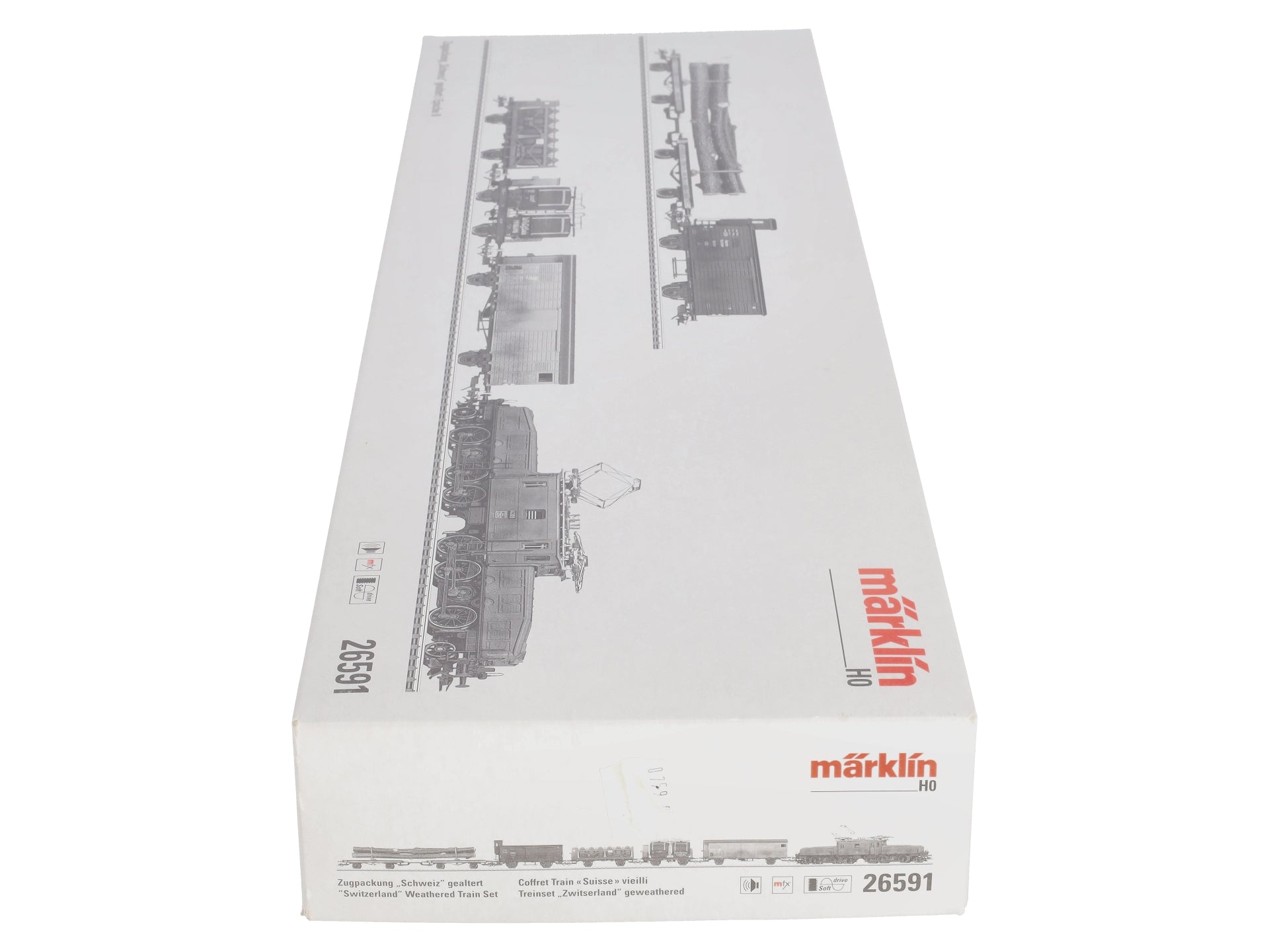 Marklin 26591 Swiss Crocodile SBB/CFF/FFS Era II Set Digital w/Snd