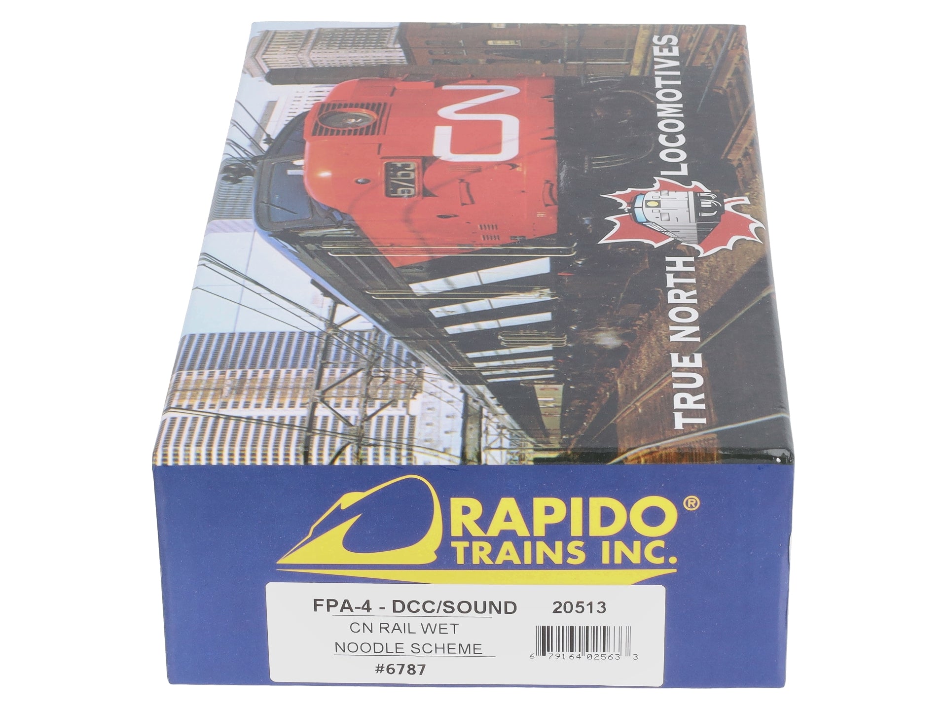 Rapido Trains 20513 HO CN Diesel Locomotive FPA4 #6787 w/Sound/DCC