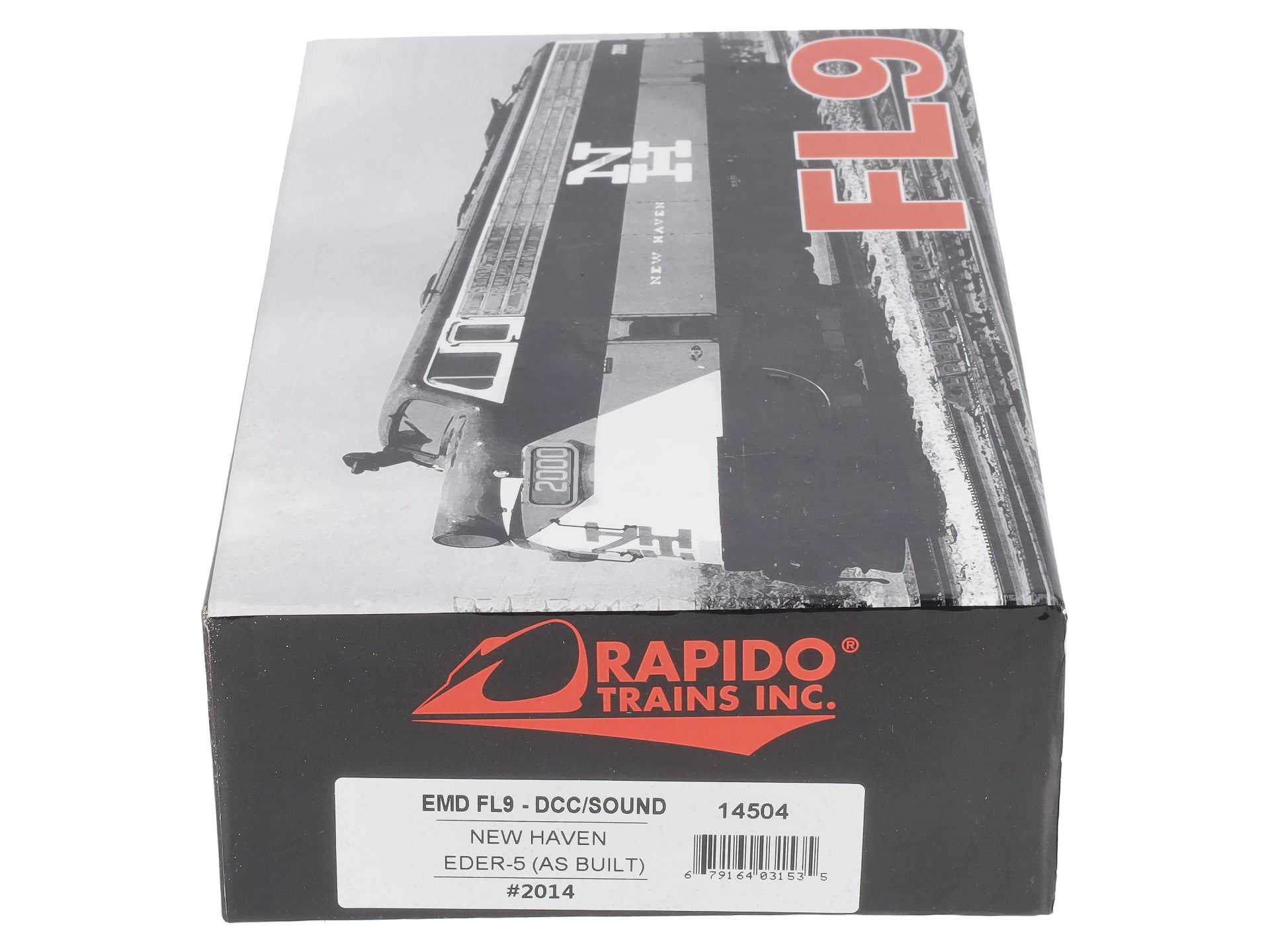 Rapido Trains 14504 HO New Haven EMD FL9 with LokSound & DCC #2014