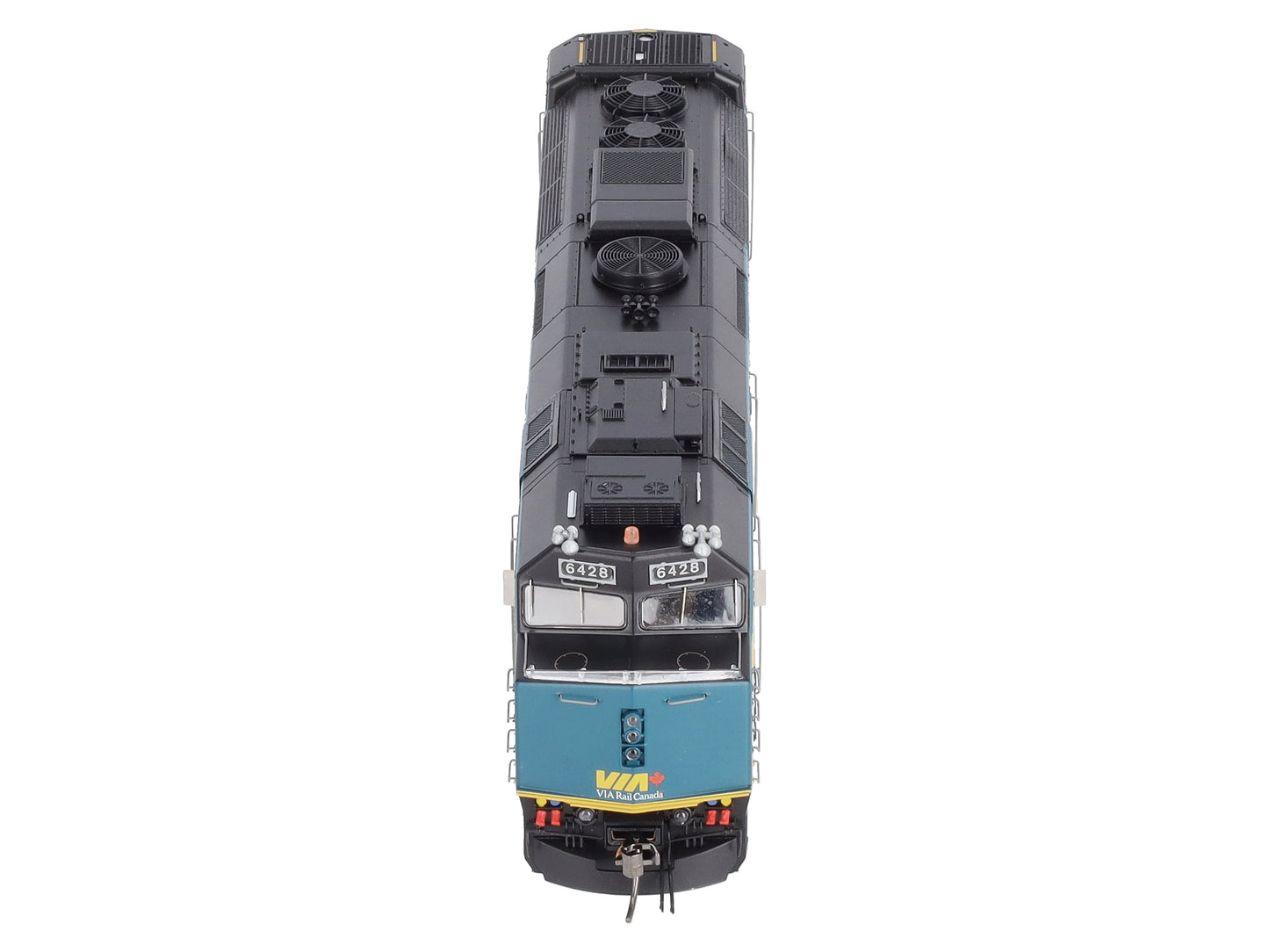 Rapido Trains 82503 HO VIA Rail Canada Rebuilt F40PH-2D Diesel w/ Sound #6428