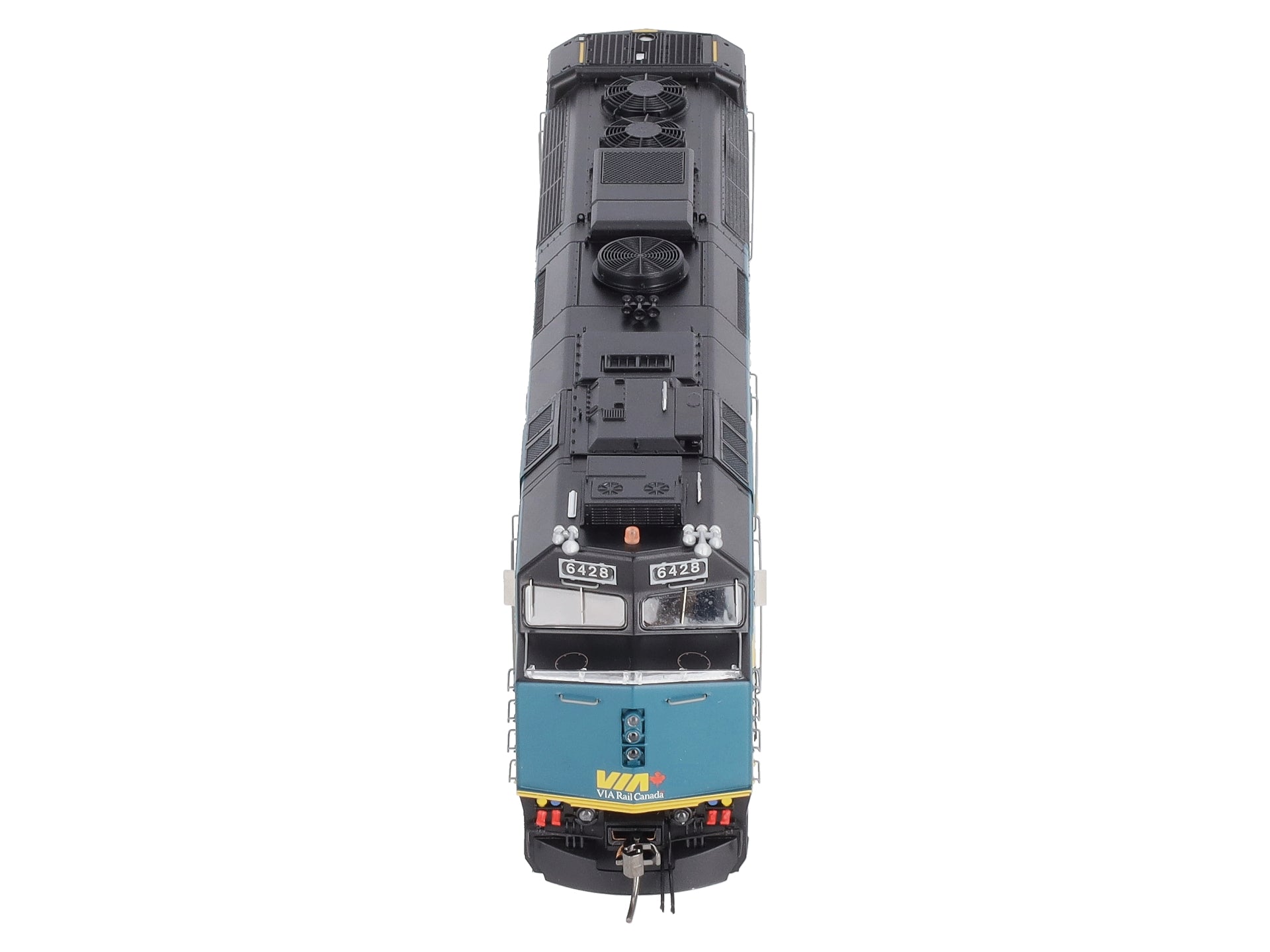 Rapido Trains 82503 HO VIA Rail Canada Rebuilt F40PH-2D Diesel w/ Sound #6428