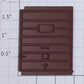 Lionel 6468-7 Brown Right Hand Boxcar Door