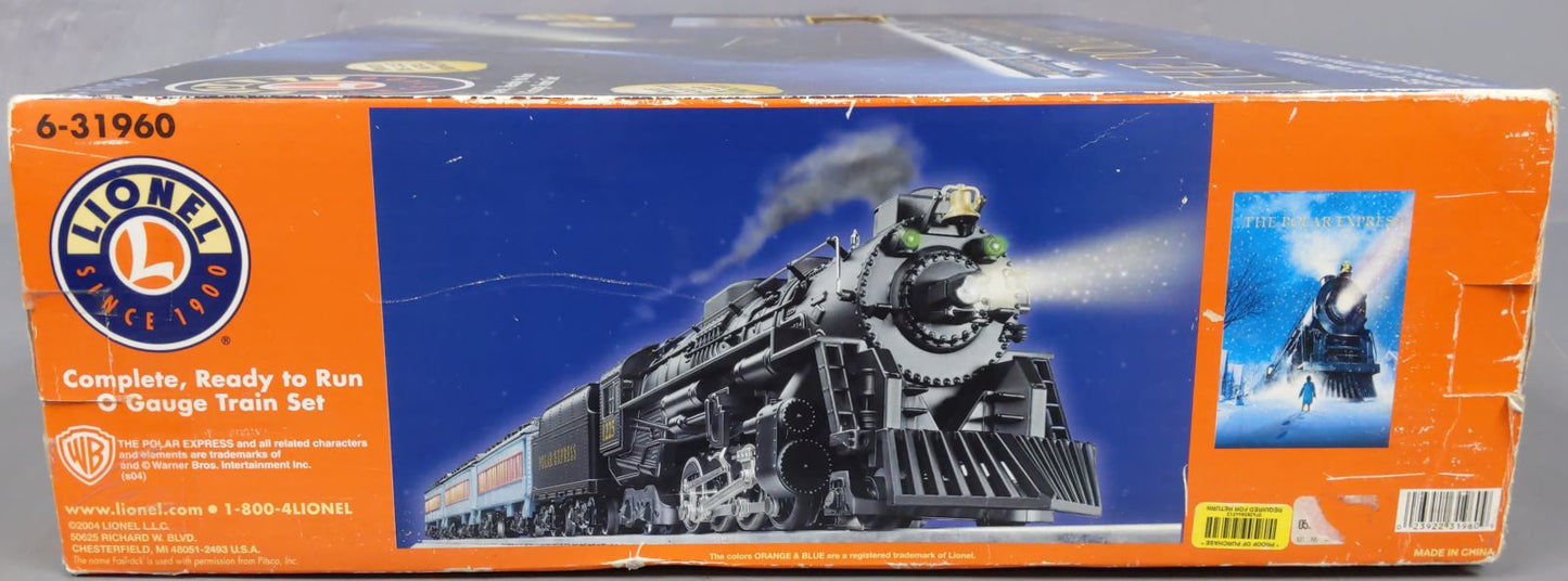 Lionel 6-31960 O Gauge The Polar Express Steam Locomotive Set EX/Box