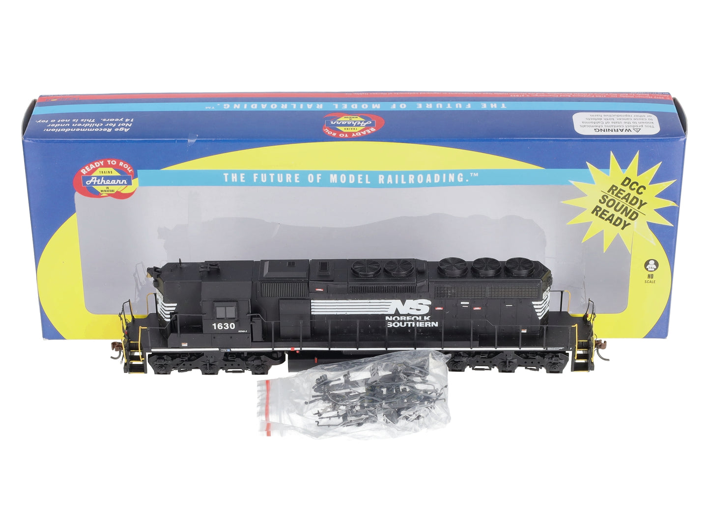 Athearn 98280 HO Norfolk & Western SD40-2 Diesel Locomotive RTR #1630