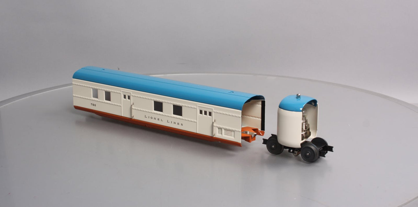 Lionel 11-80011 O GAUGE STREAMLINED ARTICULATE LIONEL ARCHIVES ORG/RED