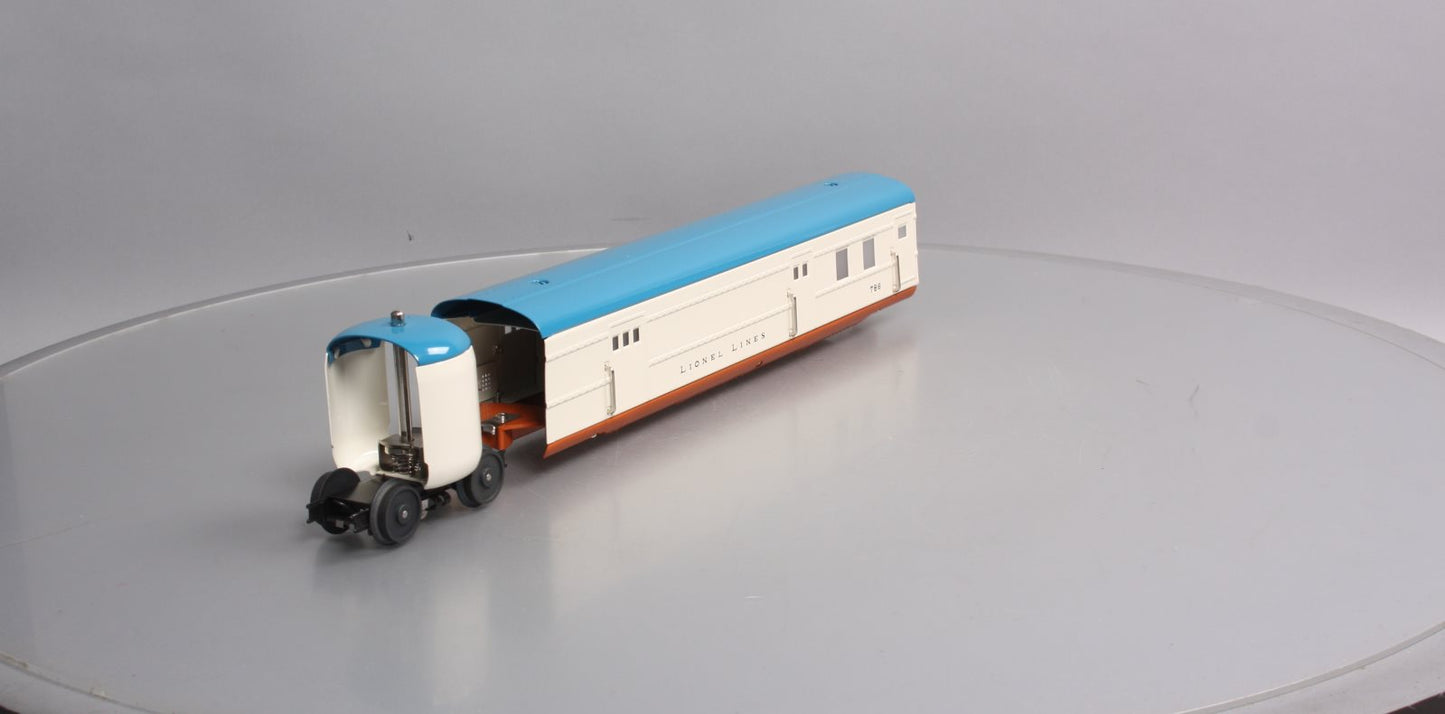 Lionel 11-80011 O GAUGE STREAMLINED ARTICULATE LIONEL ARCHIVES ORG/RED